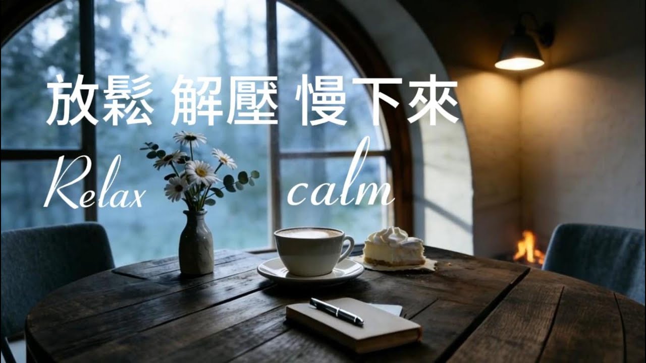 放鬆安靜的音樂~讓自己慢下來~溫暖的木吉他和篝火|與自己和解|釋放負面情緒|工作學習閱讀的陪伴音樂|靜心