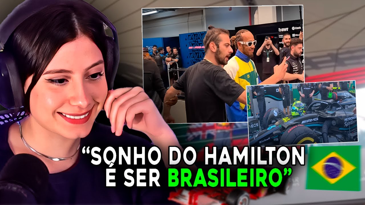 YAYAH REAGE: FUI NO GP DO BRASIL E OLHA O QUE O HAMILTON FEZ 😱 | Yayah Clipes