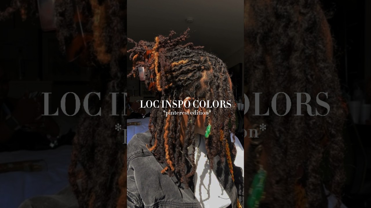 LOC INSPO COLORS 😍😍 #locs #locstyles #locsjourney #locstylist #dreads #foryoupage #recommended