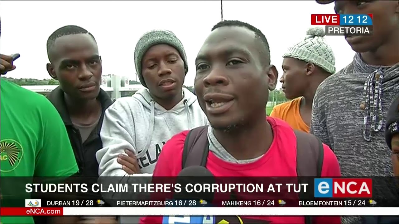 Students shut down classes at TUT's main campus