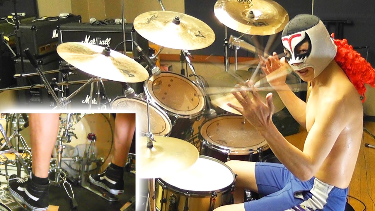 BABYMETAL - ギミチョコ！！超高速ツーバスで叩いてみた！ Gimme chocolate!! - Drum Cover