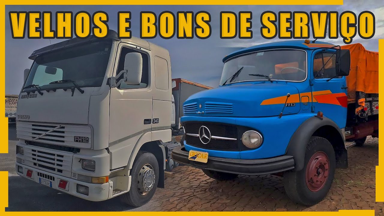 5 CAMINHÕES ANTIGOS QUE SÃO MELHORES QUE OS NOVOS