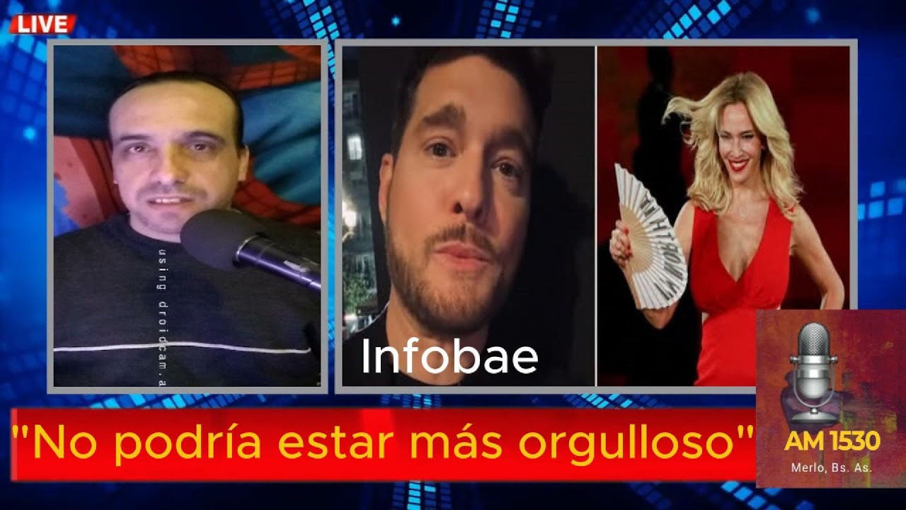 Michael Bublé celebró la deslumbrante aparición de Luisana Lopilato en pasarela de París