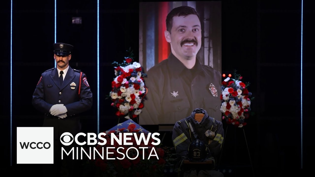 A Burnsville firefighter is inducted into the National Firefighter Memorial