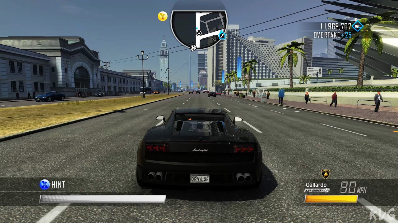 Driver San Francisco - Lamborghini Gallardo LP560-4 - Open World Free Roam Gameplay (UHD) [4K60FPS]