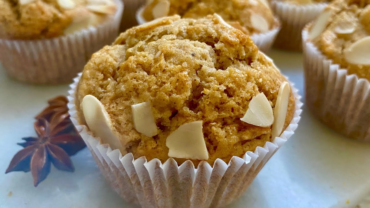This muffin disappears in 15 min | Perfect combination of Cinnamon & Apple Muffins