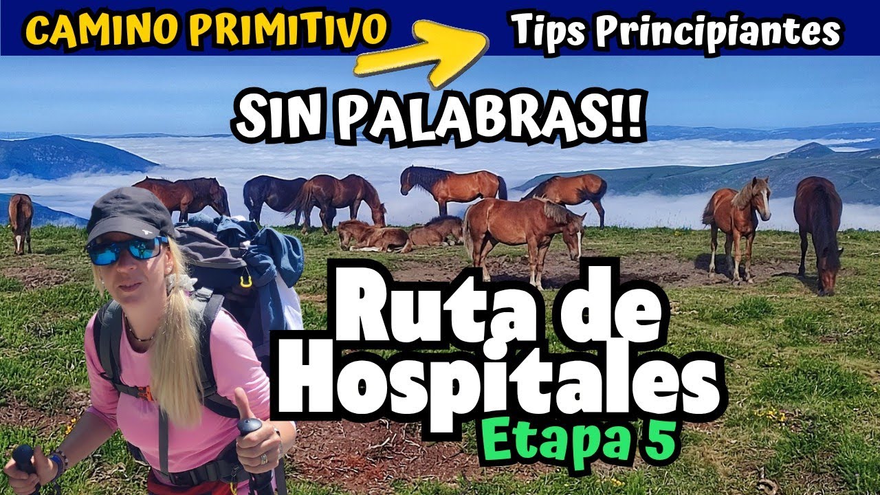 5️⃣ RUTA DE HOSPITALES | Camino Primitivo 💙| Guía principiantes ➡️ La Mochila | Etapa 5