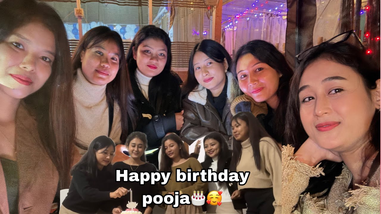 Pooja happy Birthday dear🥰||Brad gwbaojwng Lwgw mwnbai👩‍❤️‍💋‍👩