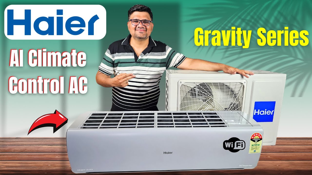 Haier Gravity Series AC ⚡️Haier ac 1.6 ton 5 star review⚡️Haier AC Review