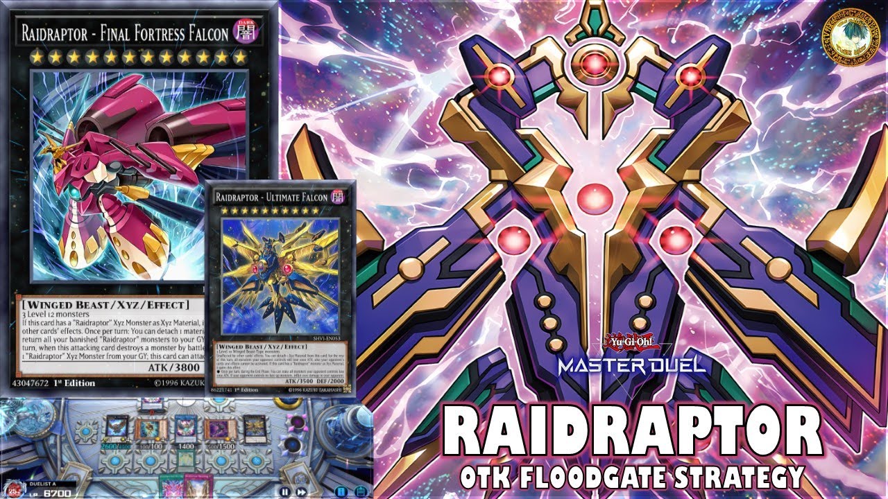 PURE RAIDRAPTOR OTK - Ultimate Final Fortress Falcon / Ranked Duels 2024 [Yu-Gi-Oh! MASTER DUEL]