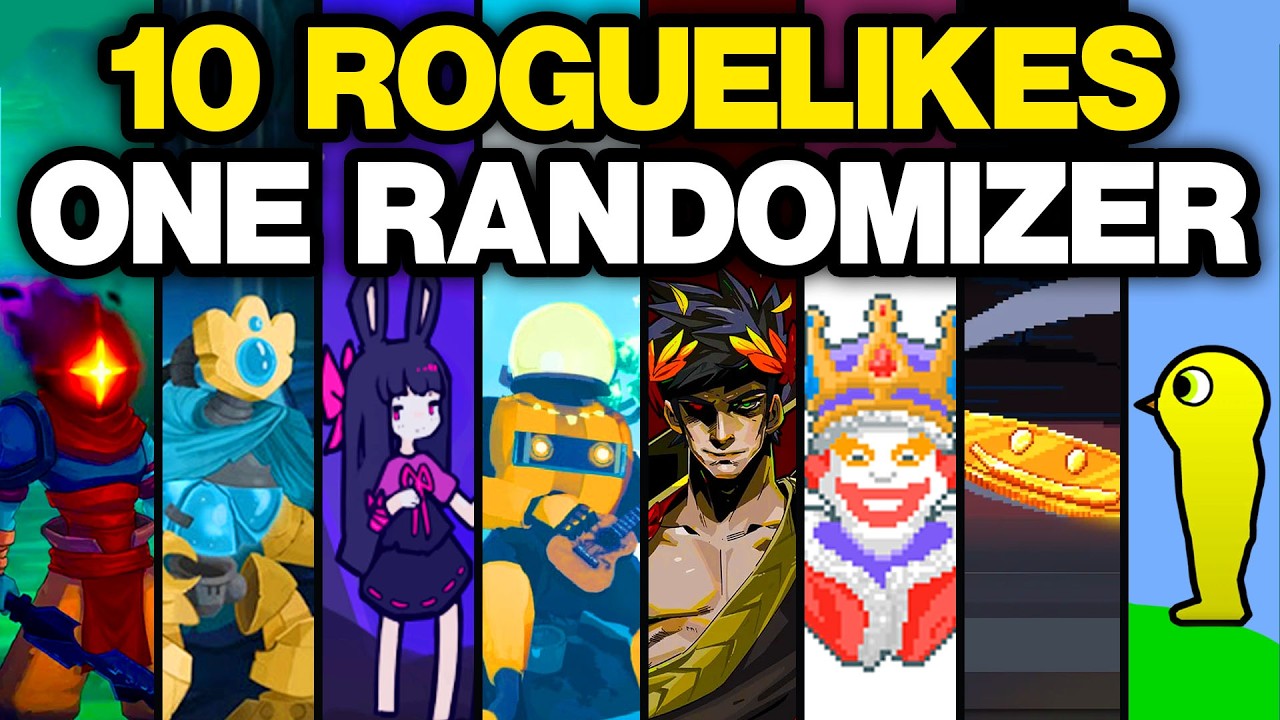 Can I Beat A 10 Roguelike Randomizer By Myself?
