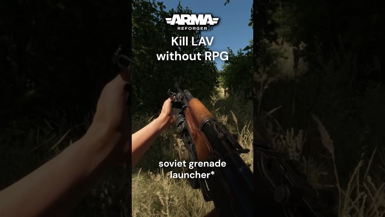 How to kill the LAV-25 without an RPG in Arma Reforger #armareforger #gaming #milsim #gameplay #tips