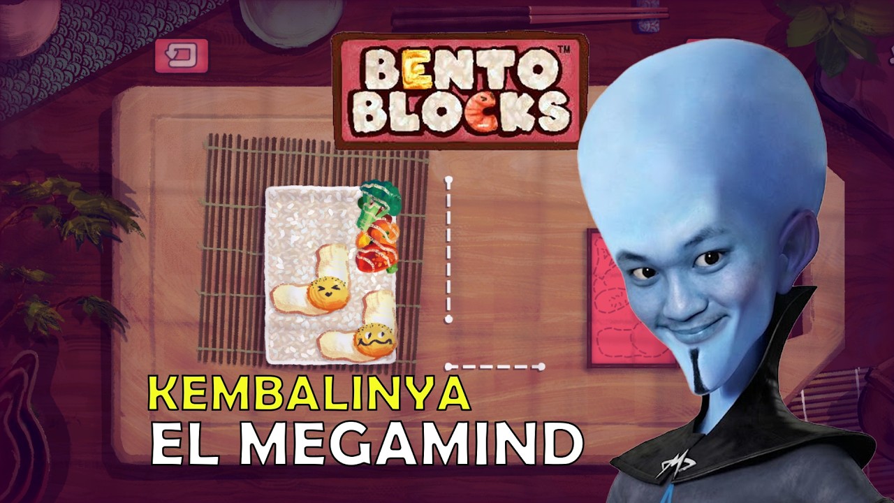 EL Megamind kembali untuk menamatkan puzzle anak TK ini | Bento Blocks EP. 2