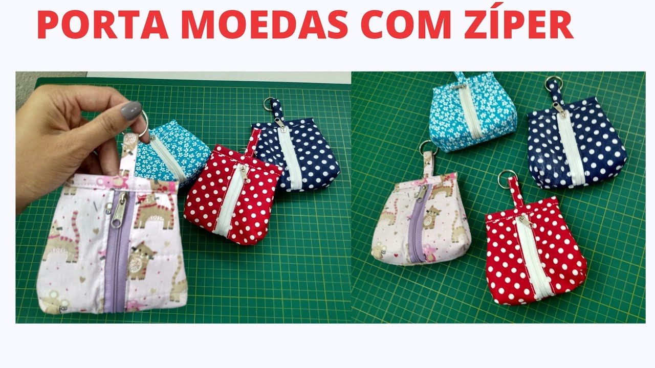 MINI BOLSA COM ZÍPER