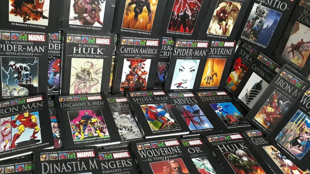 Los mejores Tomos (1-60) de la Colección Definitiva de Novelas Gráficas de Marvel | SALVAT