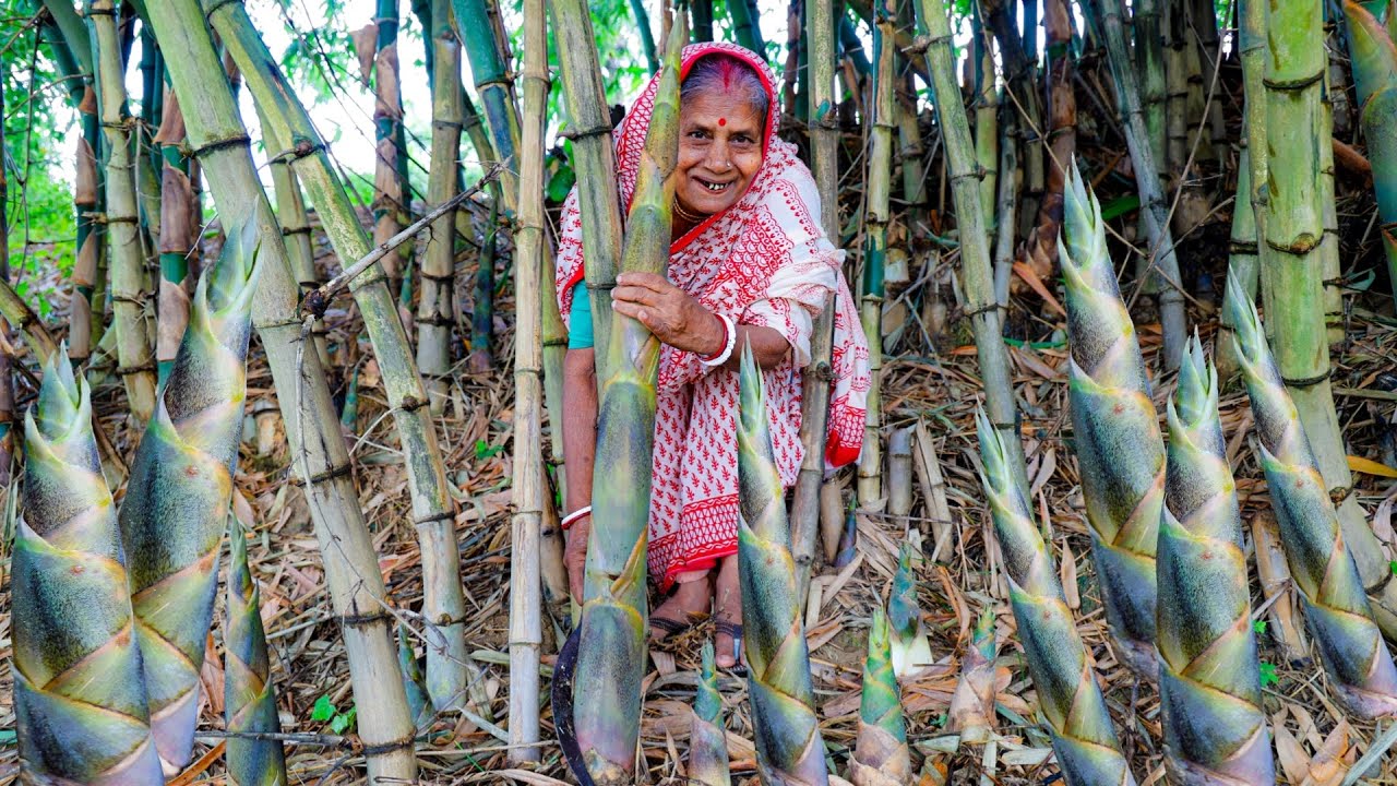 Bamboo Shoot Recipe | শুটকি মাছ দিয়ে বাঁশ কোড়লের এই রান্না একবার খেলে সারা জীবন মনে থাকবে |