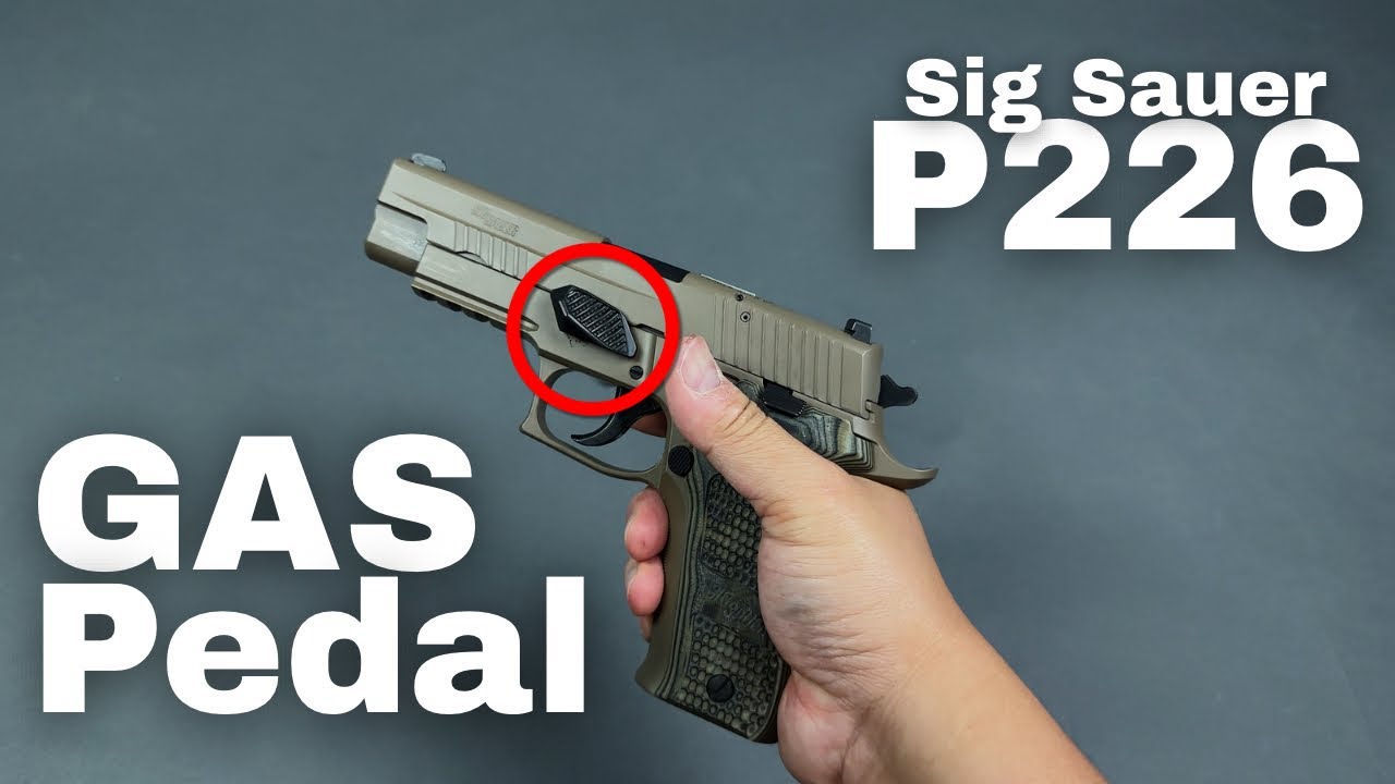 GoGun Gas Pedal for P226 Scorpion | Installation