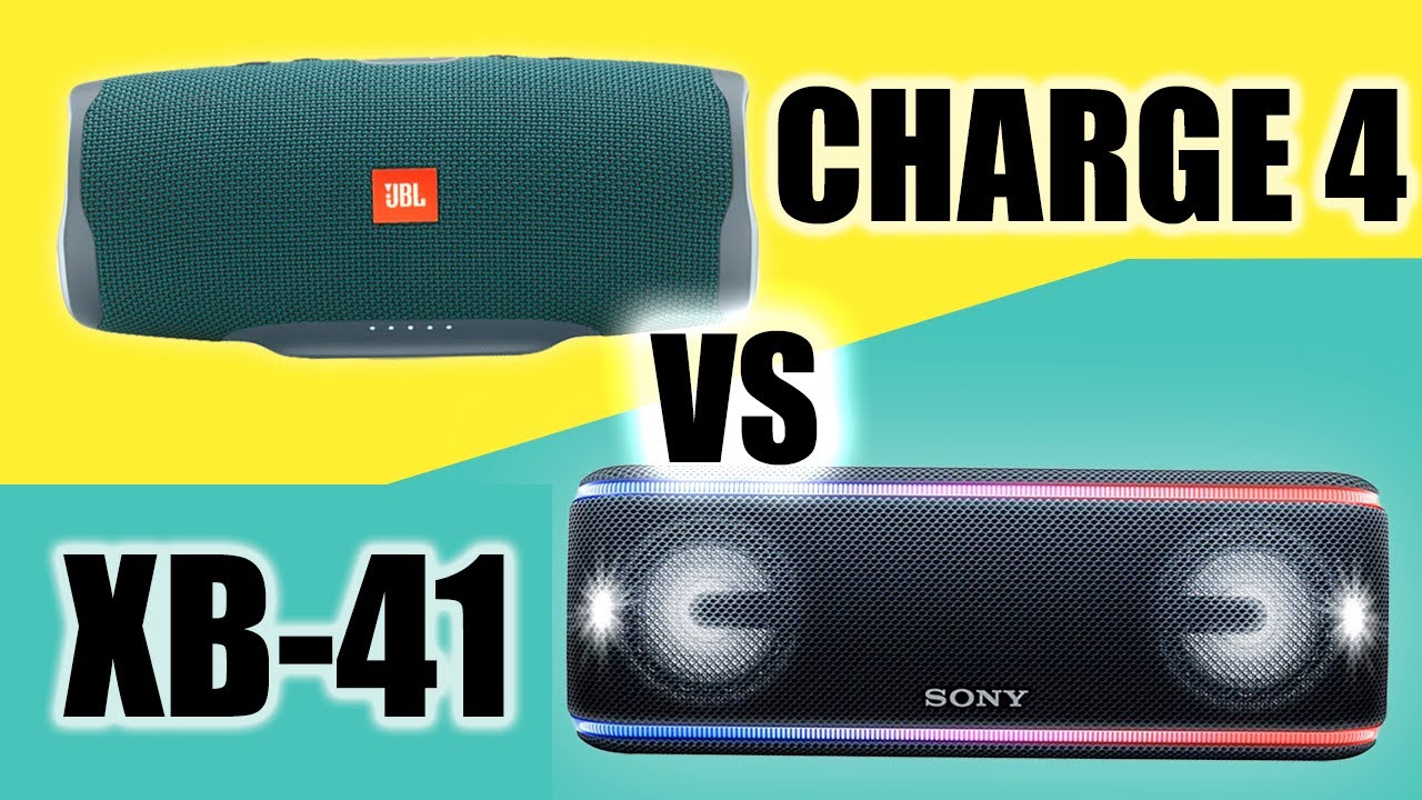 🔥 JBL CHARGE 4 vs SONY SRS-XB41 🔥: dos altavoces de gama alta cara a cara