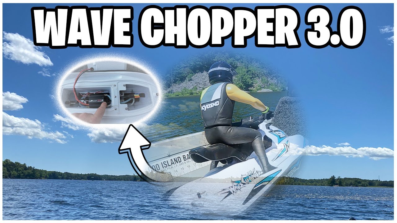 Kyosho Wave Chopper 3.0: Brushless System Installed