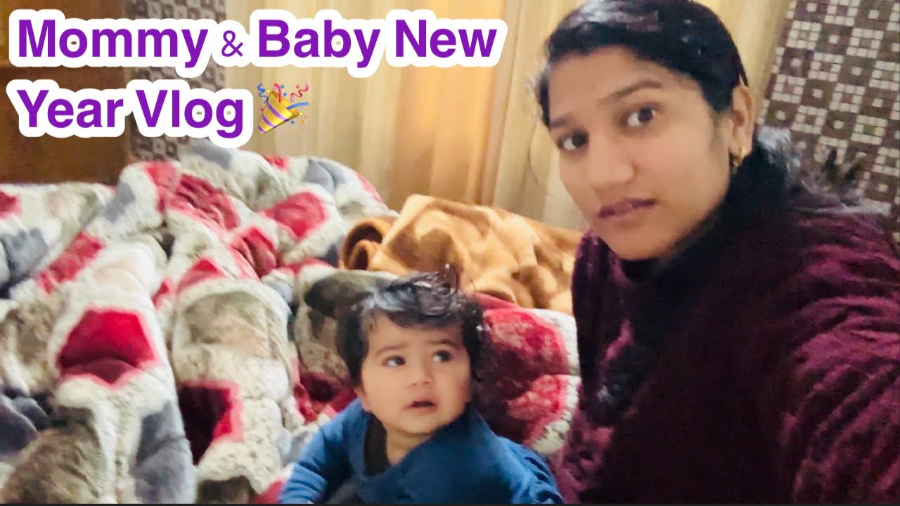Mom life in new year || new year routine with baby || Happy new year 🥳 