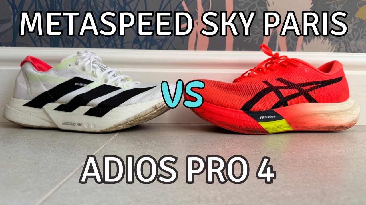 ASICS Metaspeed Sky Paris Vs Adidas Adios Pro 4