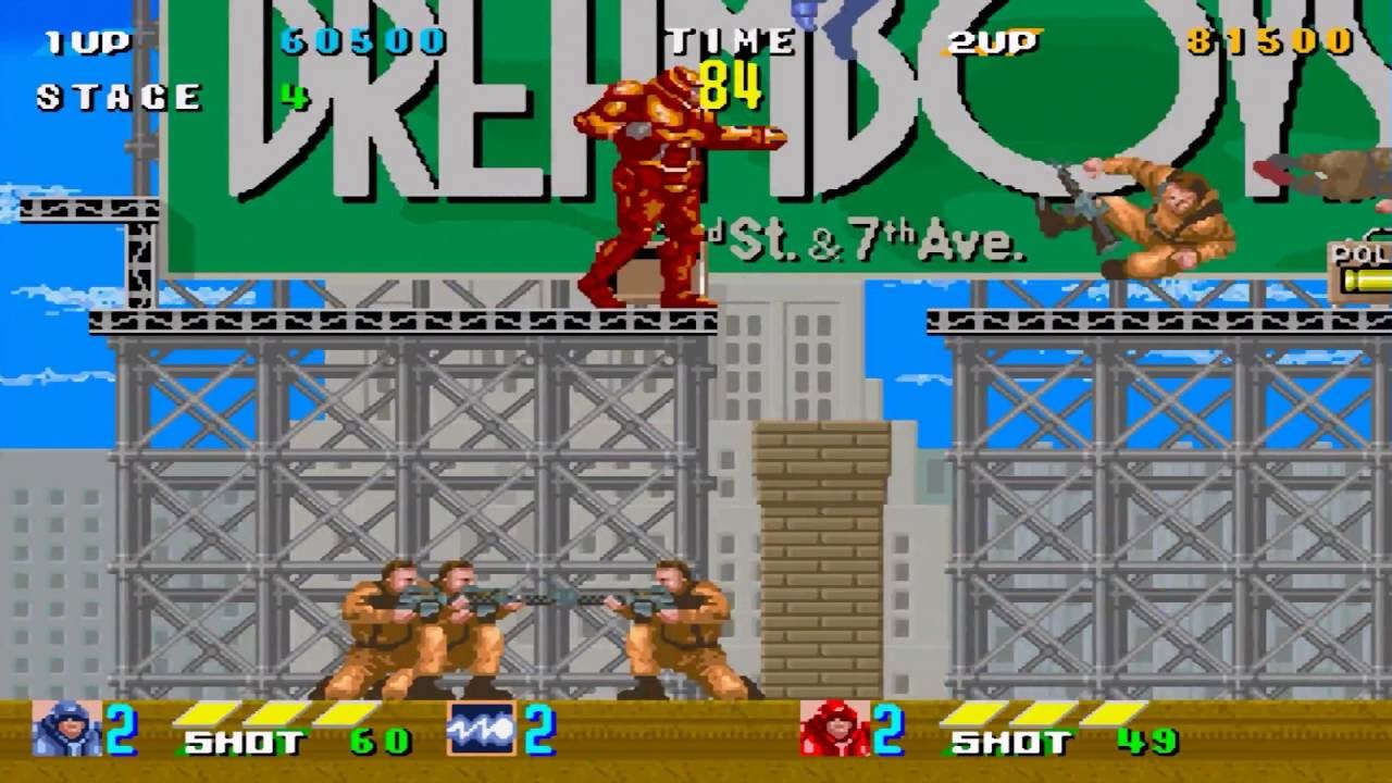 【TAS】Arcade - E-Swat - Cyber Police by CReTiNo in 06:50