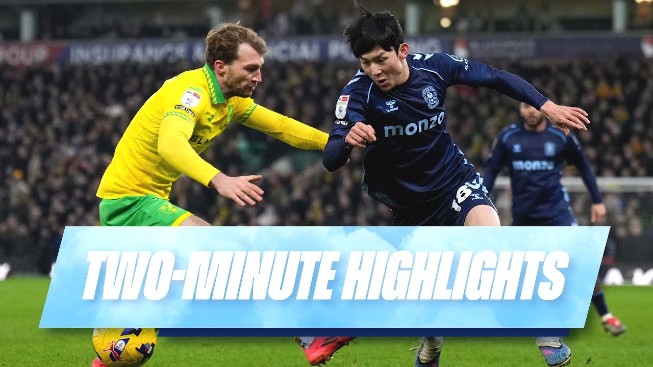 Norwich City v Coventry City Highlights