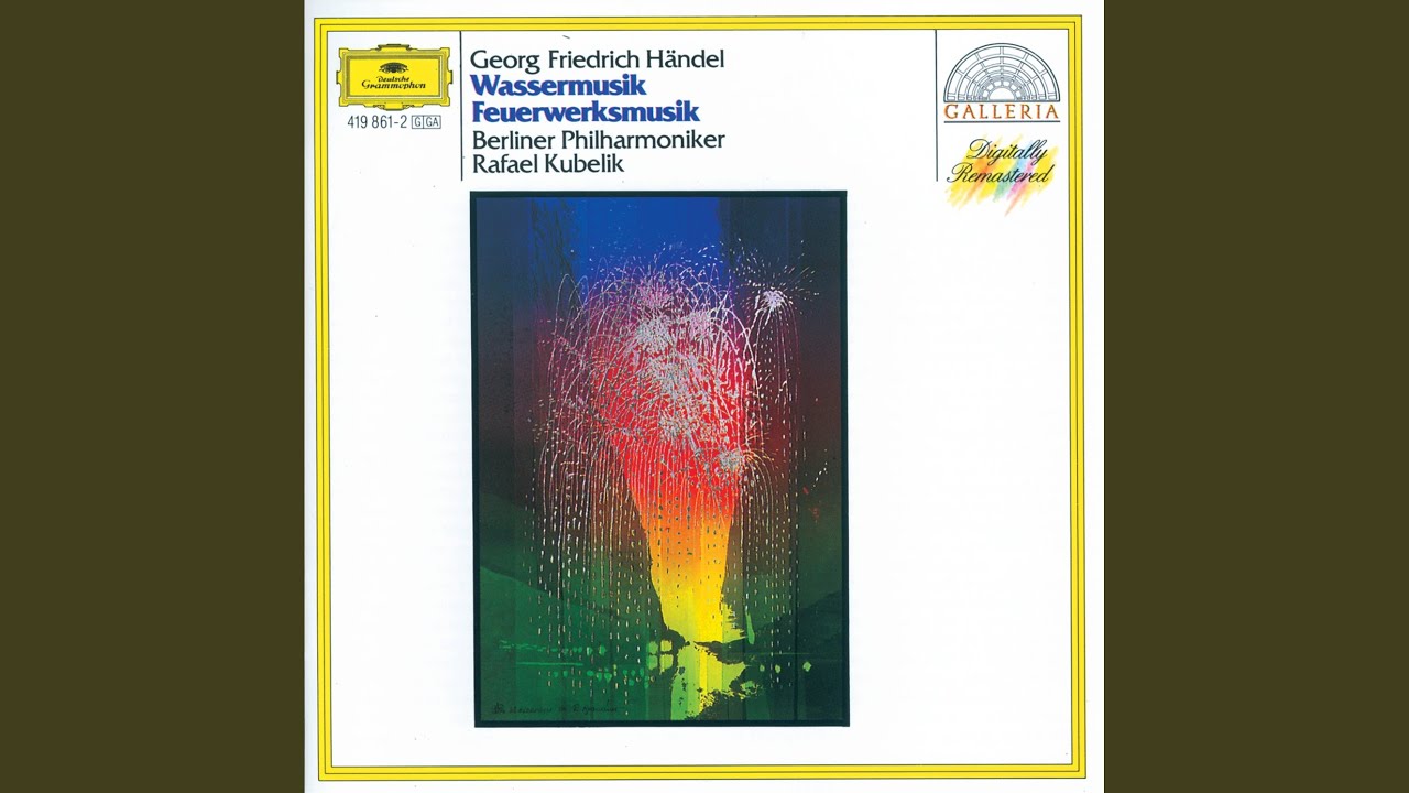 Handel: Music for the Royal Fireworks, HWV 351: IV. La R&eacute;jouissance