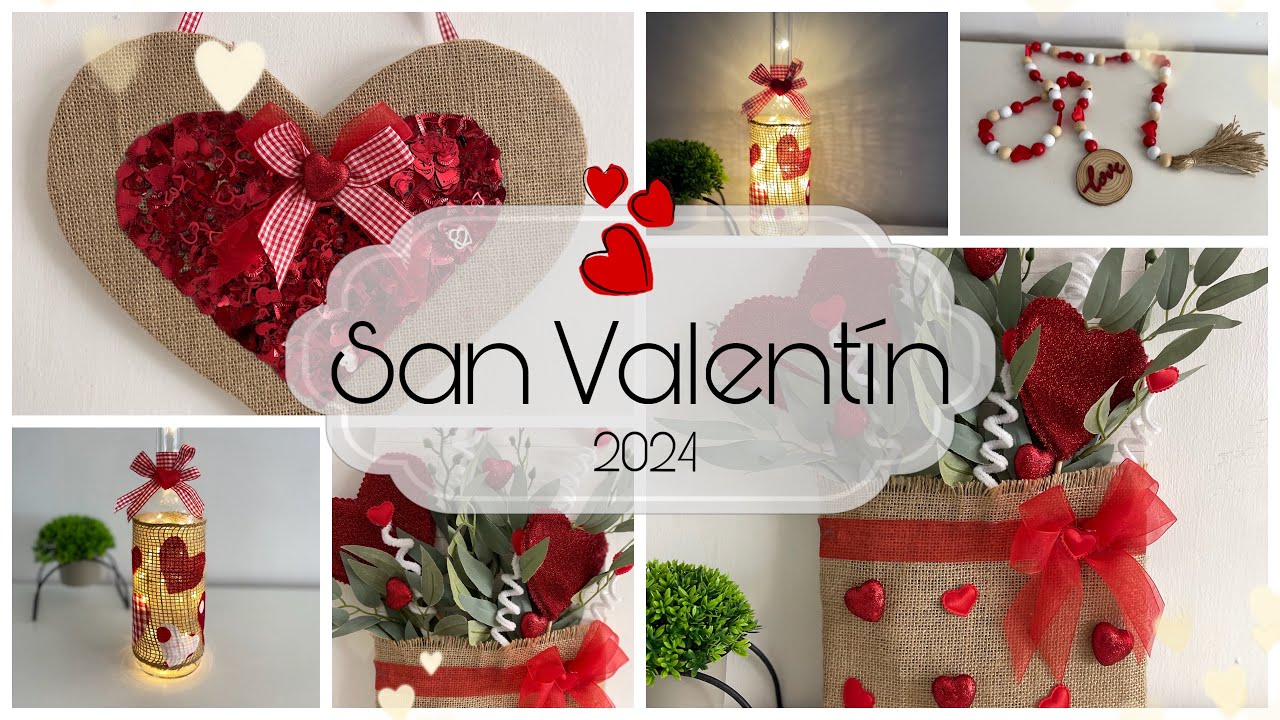Manualidades para SAN VALENTÍN / Ideas para regalar o vender / DIY for san Valentín / San Valentin