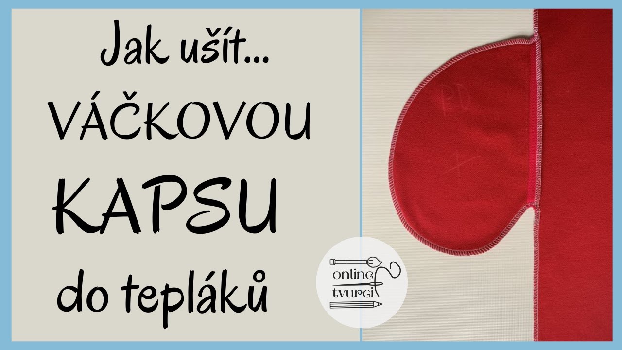 Super jednoduch&yacute; postup na kapsu u tepl&aacute;ků