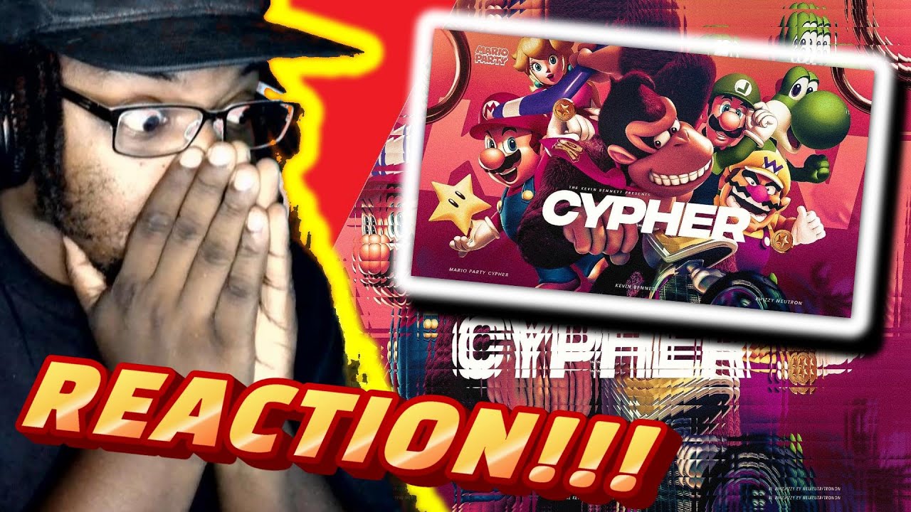 MARIO PARTY CYPHER | Кевин Беннетт при участии NERDCORE! / Реакция DB