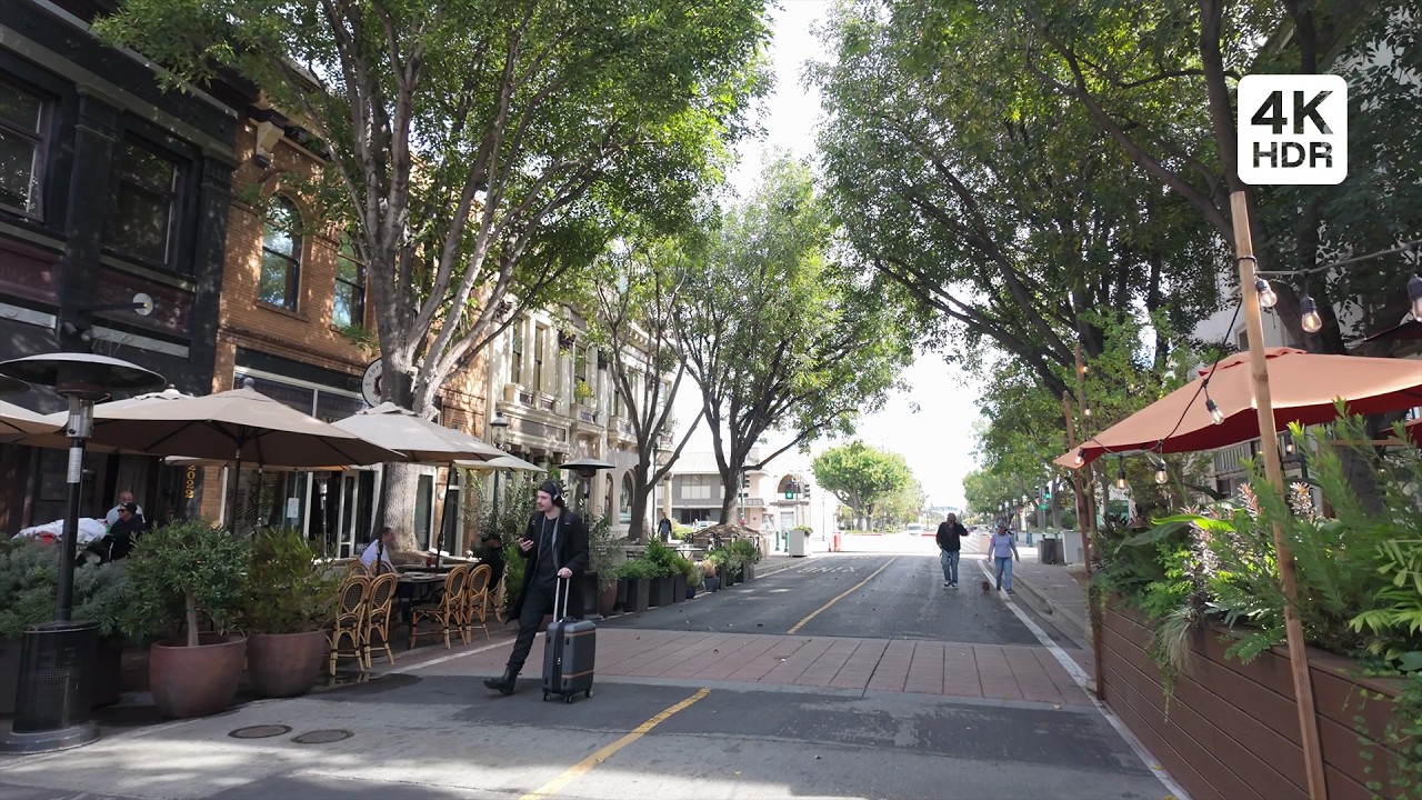 🇺🇸 Redwood City Walking Tour &middot; 4K HDR
