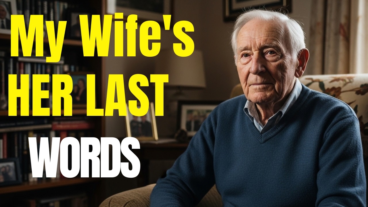 My Wife's Last Words Changed Everything  I Wasted 41 Years