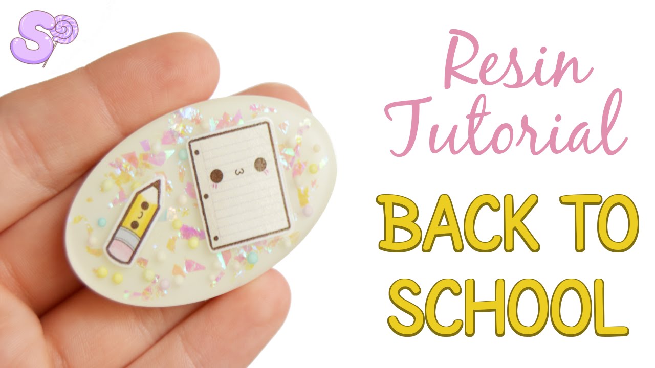 Back to School Kawaii Resin Piece Tutorial