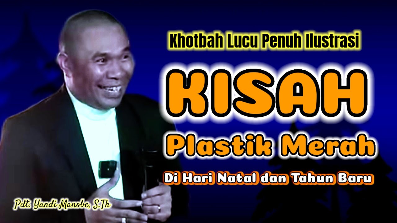 Khotbah Lucu dan Penuh Ilustrasi ‼️Yesus Sumber Damai _ Pdt. Yandi Manobe, S.Th