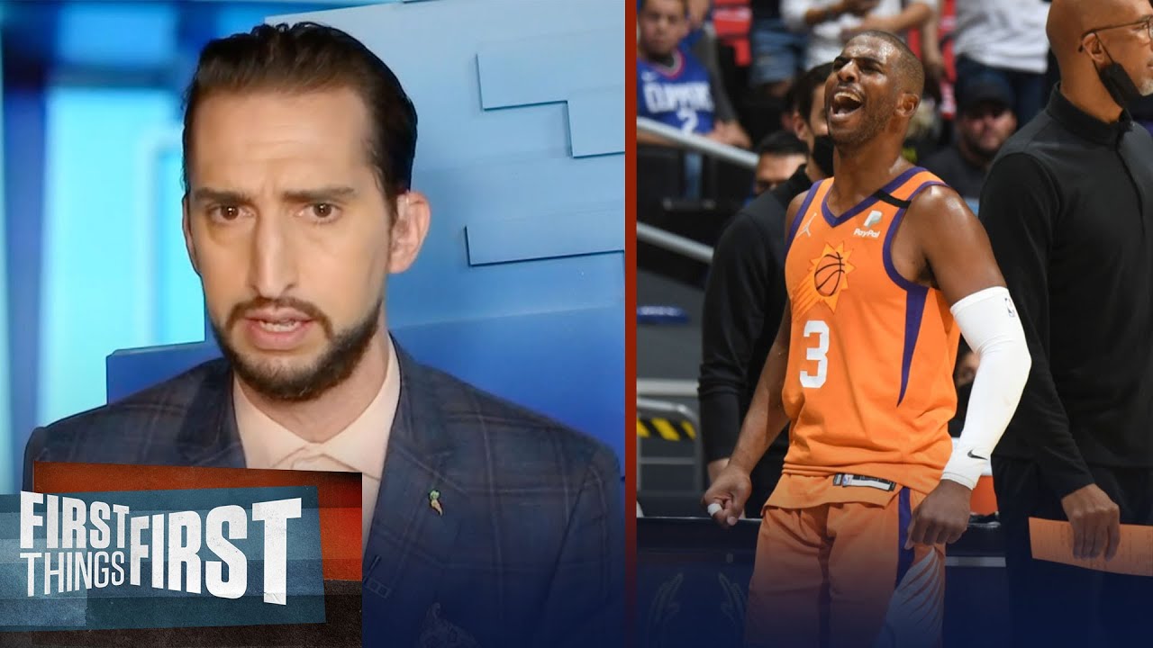 The way Chris Paul led the Suns to the Finals 'was perfect' - Nick Wright | NBA | FIRST THINGS FIRST