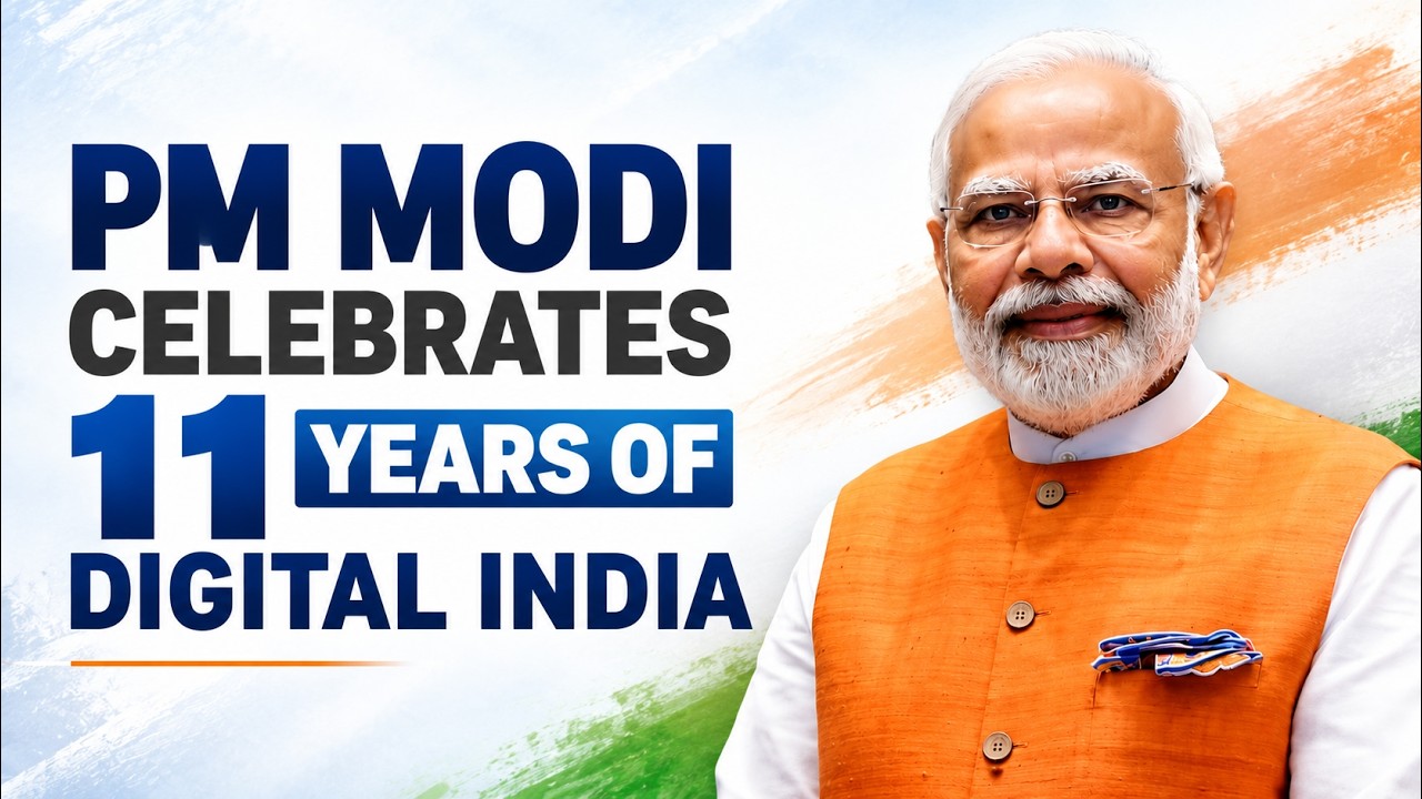 Digital India Turns 11: PM Modi Credits Programme For Transforming Governance & Empowering Citizens