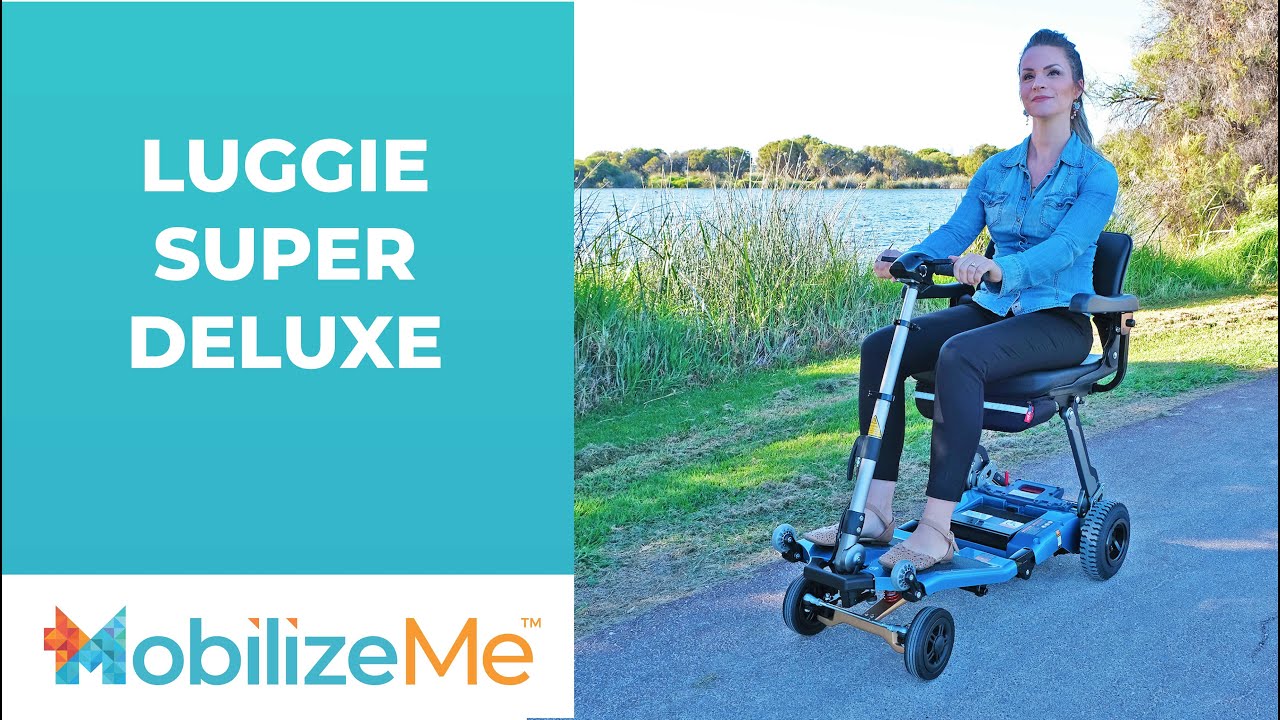 Luggie Super Deluxe Folding MOBILITY SCOOTER