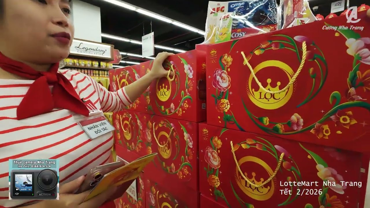 Vlog Sắm Quà Tết 2026 tại siêu thị LotteMart Nha Trang