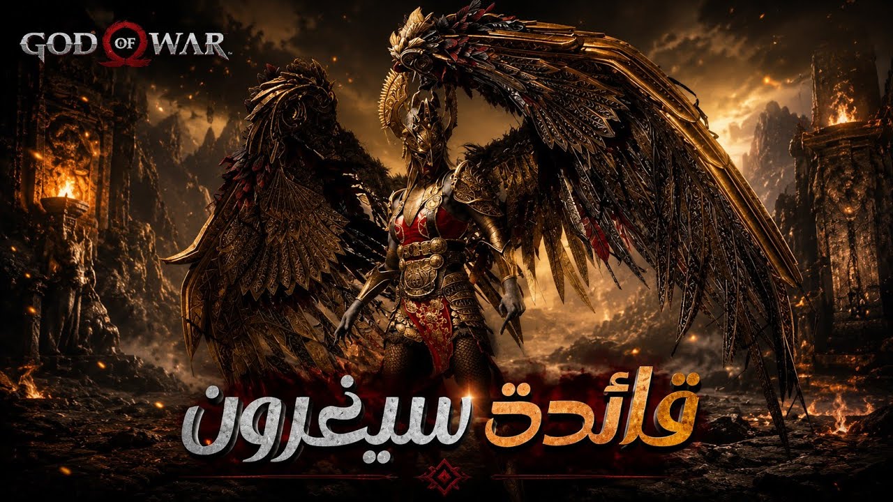 أصعب مواجهة في قود اوف وور: القضاء على سيغرون قائدة الفالكيري /   GamePlay GOD OF WAR 2018 