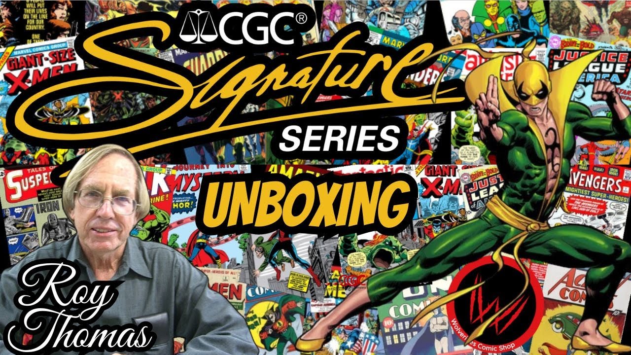 CGC Unboxing | Huge Comic Book Keys | Roy Thomas Signature Series