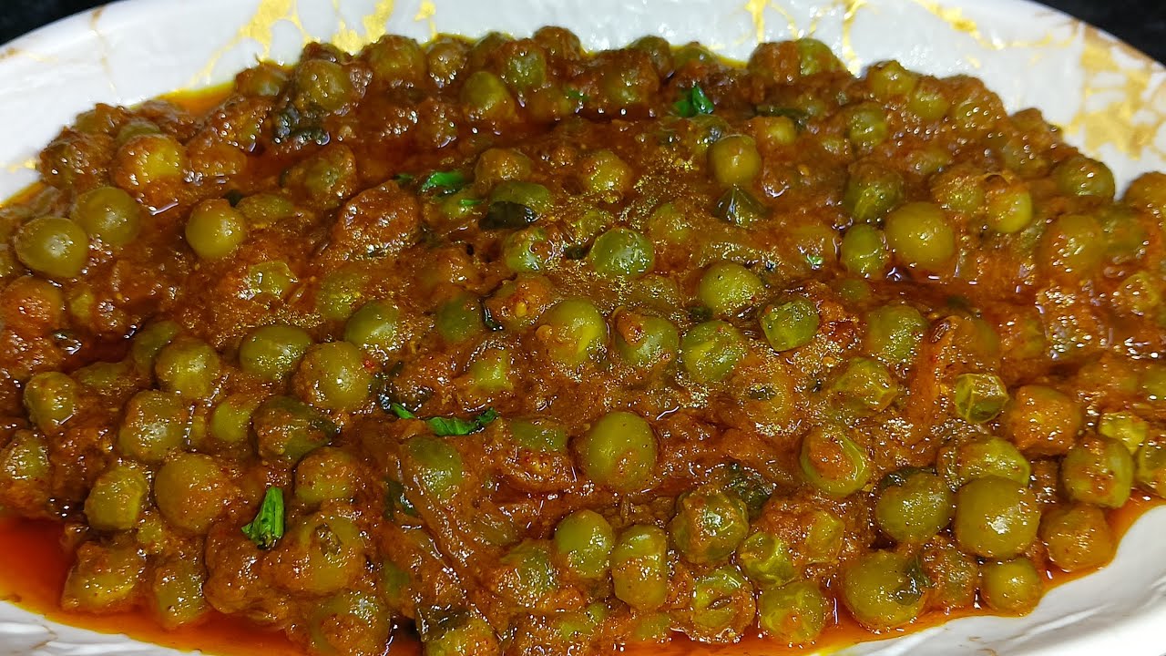 Matar Masala Recipe | मटर मसाला रेसिपी | Green Peas Curry | Dhaba Style | Matar Bhaji | Matar Recipe