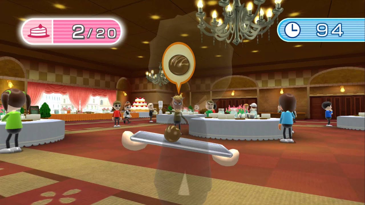 Wii Fit U: Waiter/Kellner Gameplay
