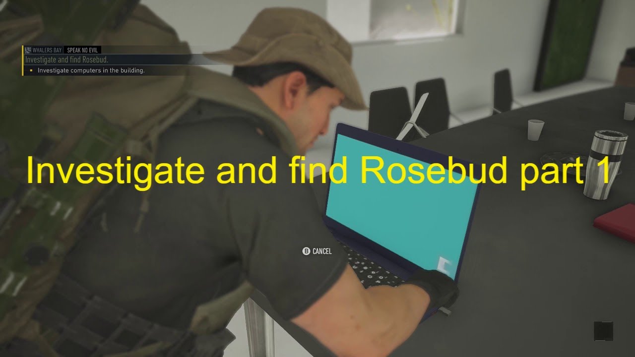Investigate and find Rosebud part 1 Ghost Recon Breakpoint