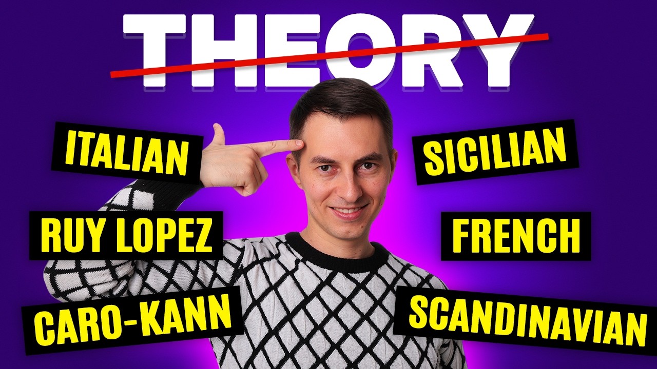 6 Simple Rules to Learn ANY Chess Opening Easily [WITHOUT Theory]