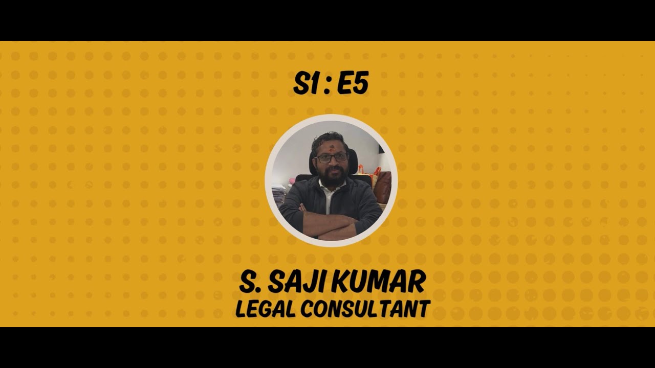 Beyond the Title: S1 E5 | In conversation with S.Saji Kumar, Legal Consultant, e2E Rail