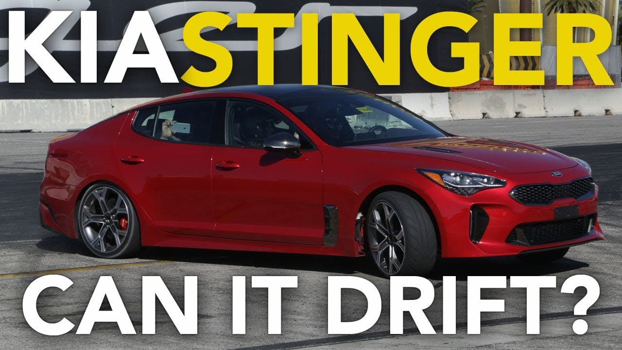 Can the 2018 Kia Stinger Drift? | 2017 SEMA Show