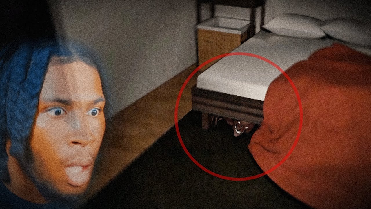 WE GOT A JOB HOUSEKEEPING AT A HOTEL BUT SOMETHING IS HIDING IN EACH ROOM...