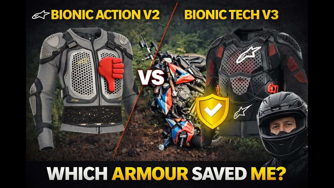 Alpinestars Body Armour Review | Bionic Action V2 vs Bionic Tech V3