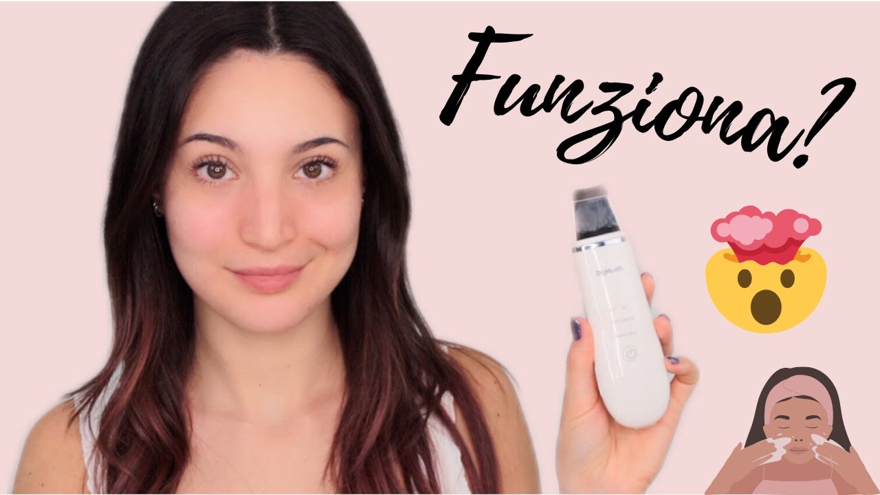 PULIZIA VISO CON GLI ULTRASUONI ! - REVIEW Scrubber ad ultrasuoni
